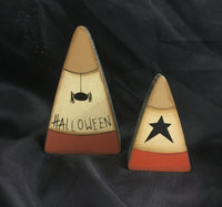 Wooden Candy Corn